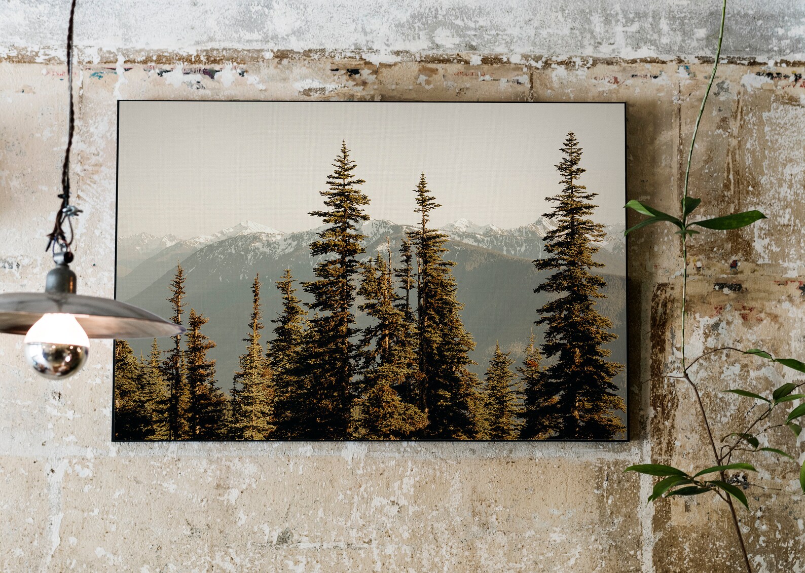 Mountain Wall Art Mountains Canvas Art Mountains Print Etsy