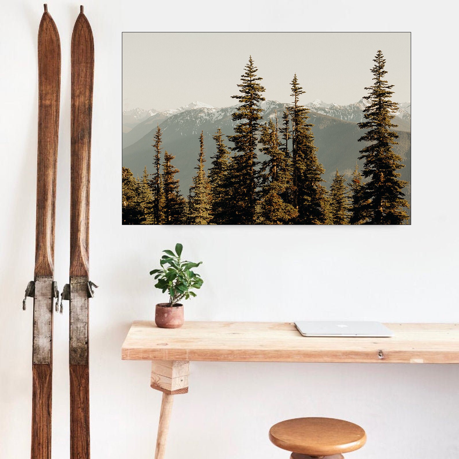 Mountain Wall Art Mountains Canvas Art Mountains Print Etsy