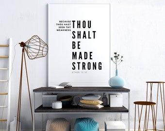 DIGITAL Ether 12:37 | Scripture Quote Art | Inspirational Printable Wall Art | Power Verses | Simple Minimalist | INSTANT Download PDF