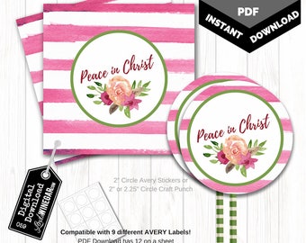 DIGITAL Temple &amp; Priesthood Preparation Cupcake Topper LDS | Etsy