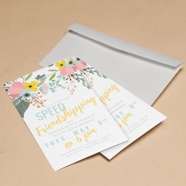 Speed Friendshipping Invite LDS Relief Society Invitation Etsy speed-friendshipping-invite-lds-relief-society-invitation-etsy