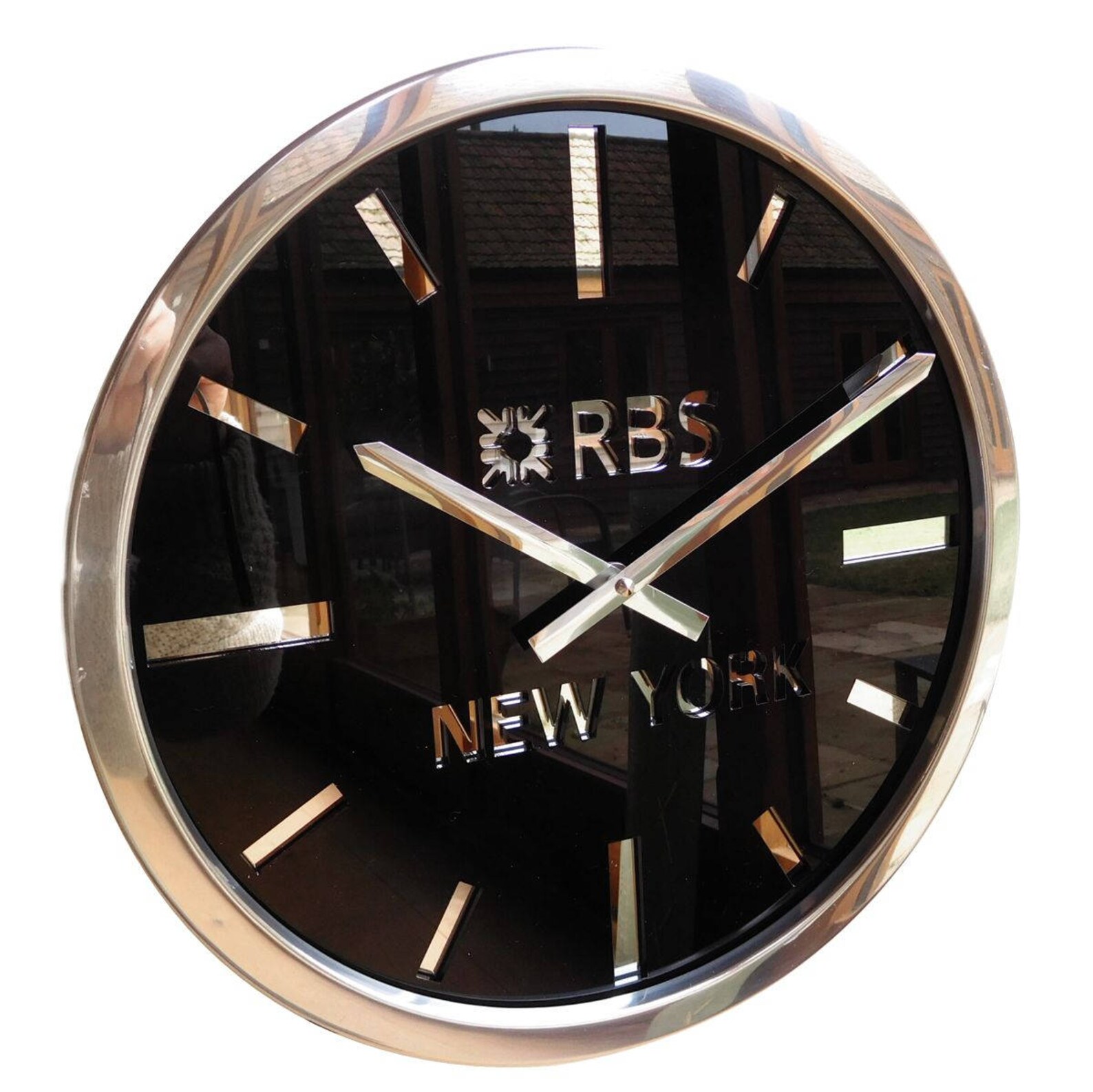 Swiss Manhattan Custom Time Zone Wall Clock Etsy