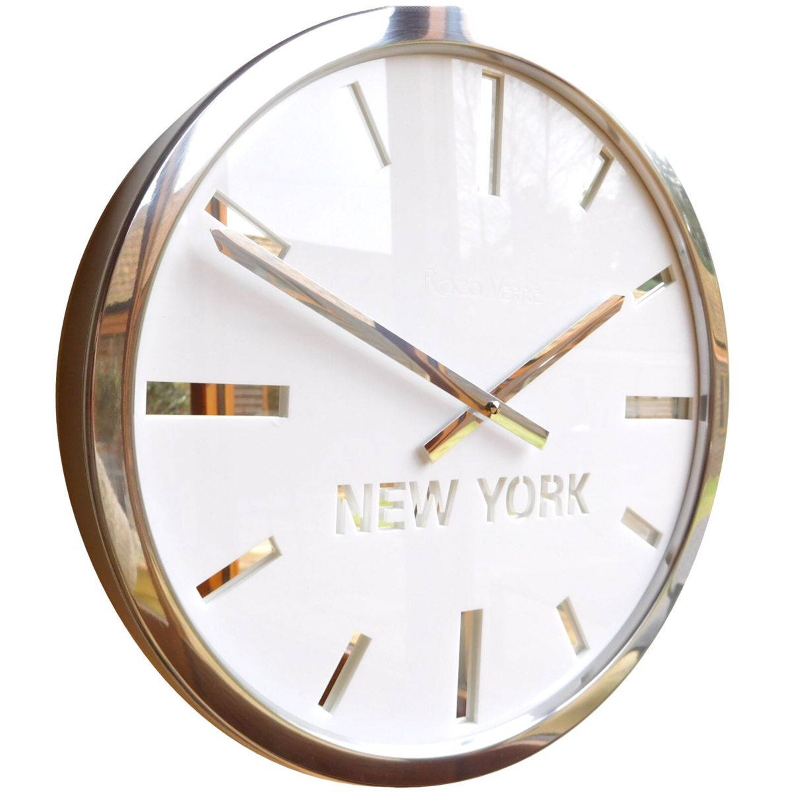 Swiss Manhattan Custom Time Zone Wall Clock Etsy