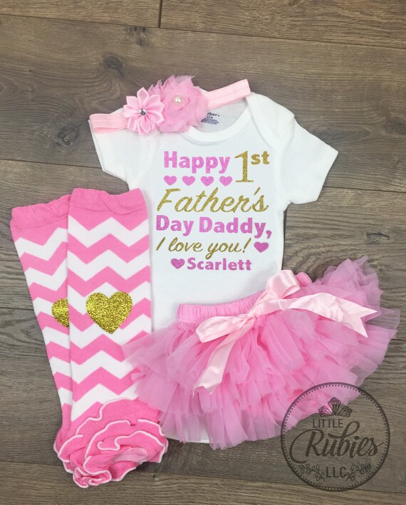 fathers day baby girl outfit