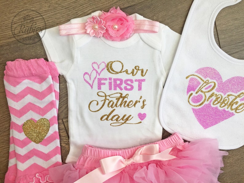 fathers day outfit baby girl