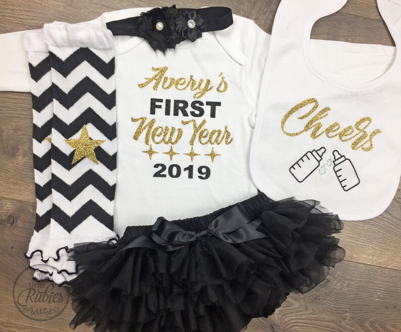 baby girl new years outfit