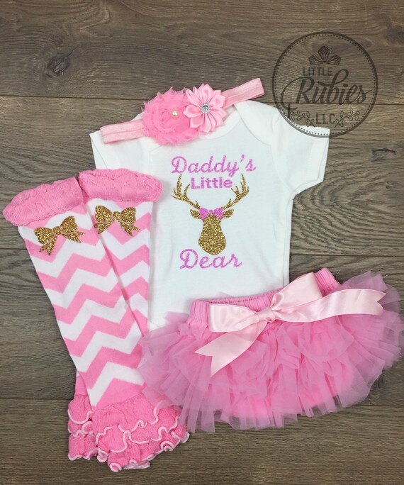 daddy's little girl newborn outfit