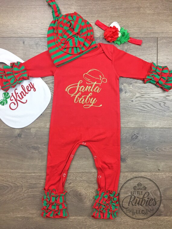 santa baby pjs