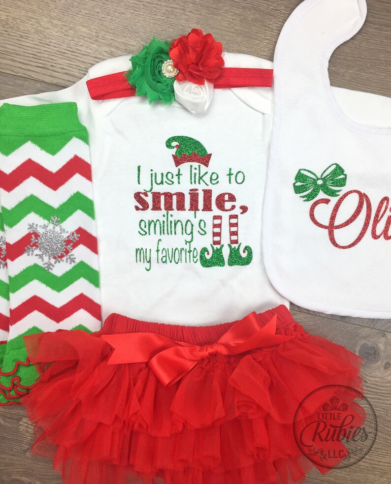 baby girl elf outfit