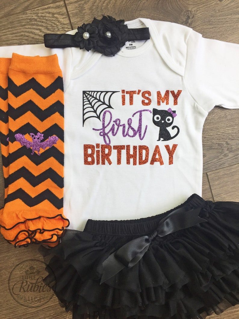 halloween first birthday outfit girl
