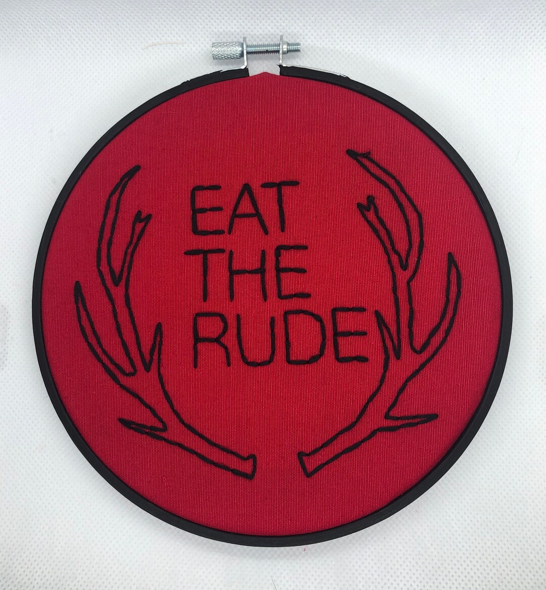 Eat the Rude Hannibal Etsy