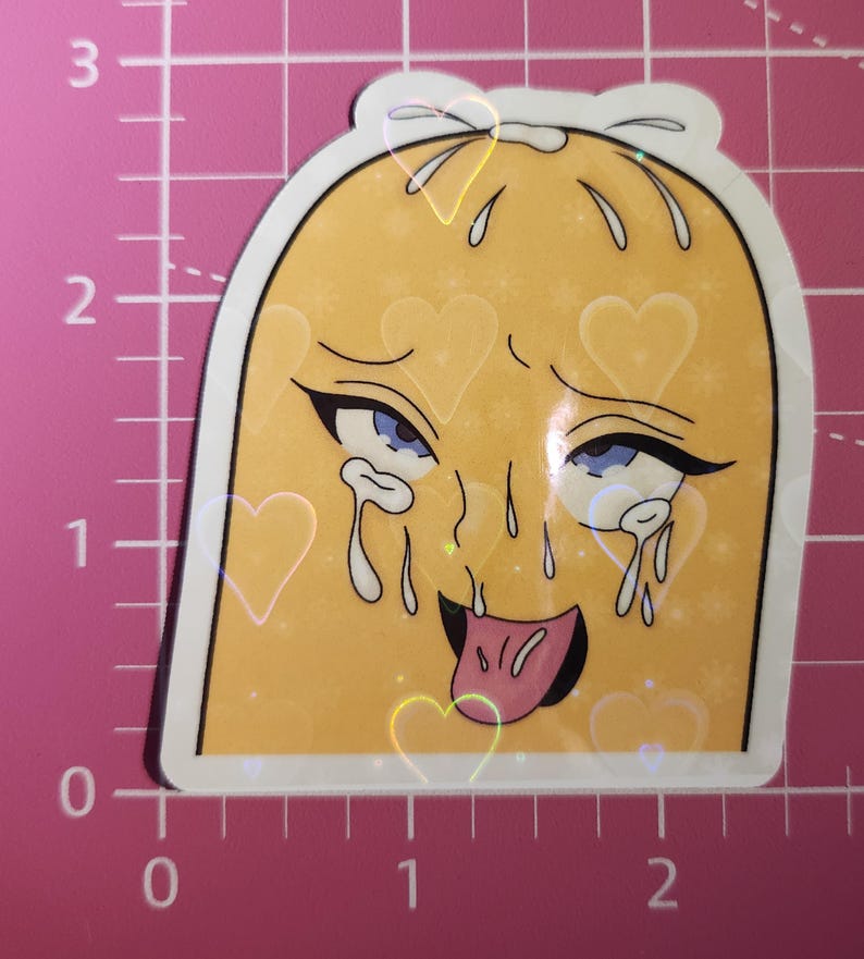 Andy_zee Twinkie Ahegao Sticker - Etsy