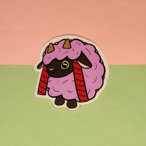 Kawaii Sweet Candy Wooloo Sticker Holographic and Magnet Options