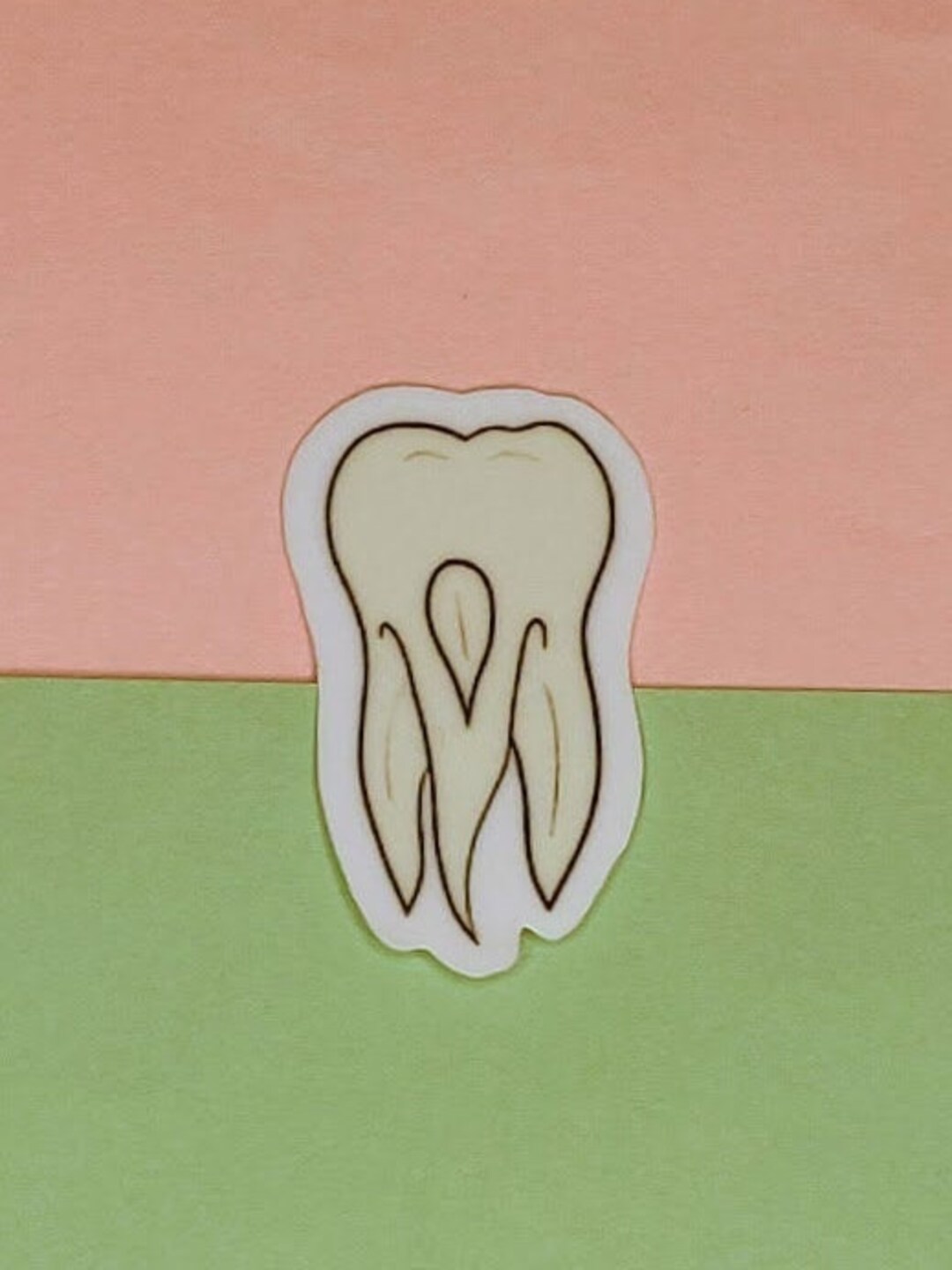 Mini Tooth Sticker - Etsy