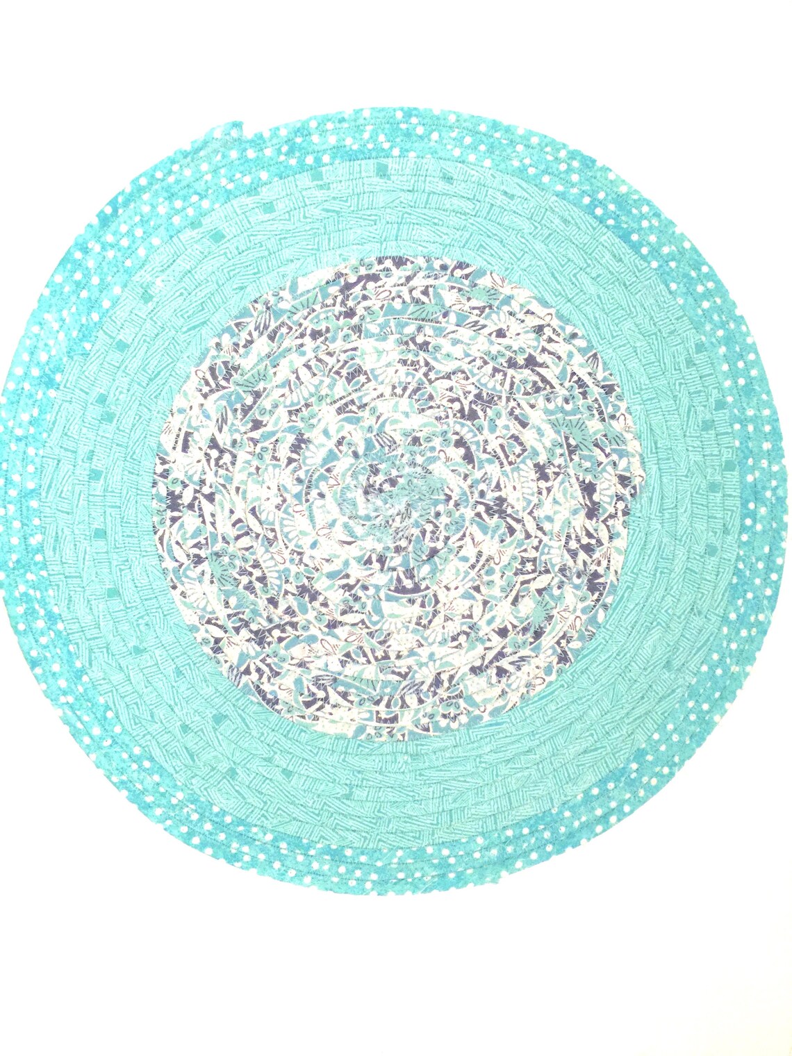 Large Placemats Placemats Placemat Sets Aqua Blue Etsy