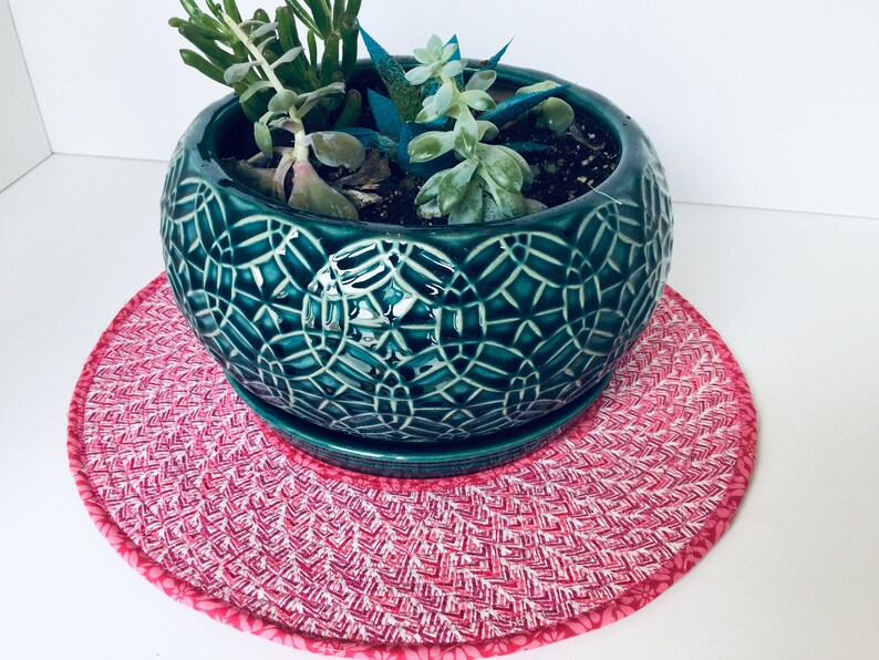 Large placemat table mat pink placemat fabric placemats Etsy