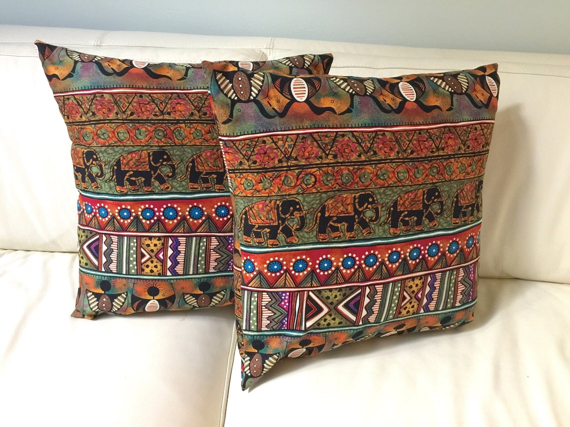 Pillow Cover pillow cover 18 x 18 throw pillow cover rust Etsy