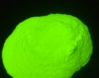 YELLOW NEON   Glow  in  the Dark  Pigment Powder