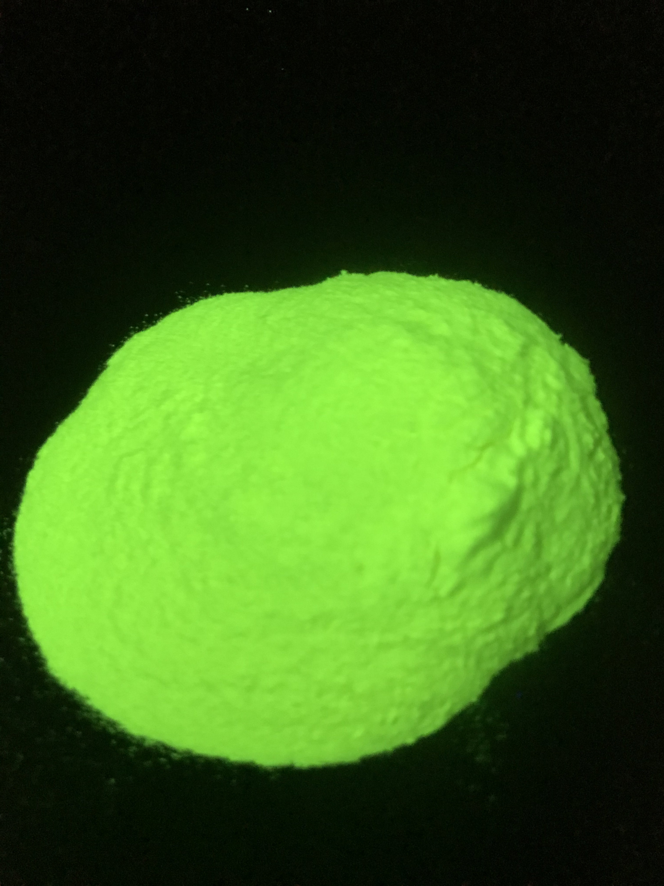 YELLOW NEON   Glow  in  the Dark  Pigment Powder