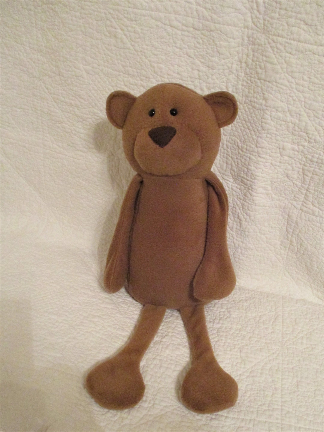 Bear Teddy Bear Bean Bag Buddy Bear Stuffed Bear Plush Etsy