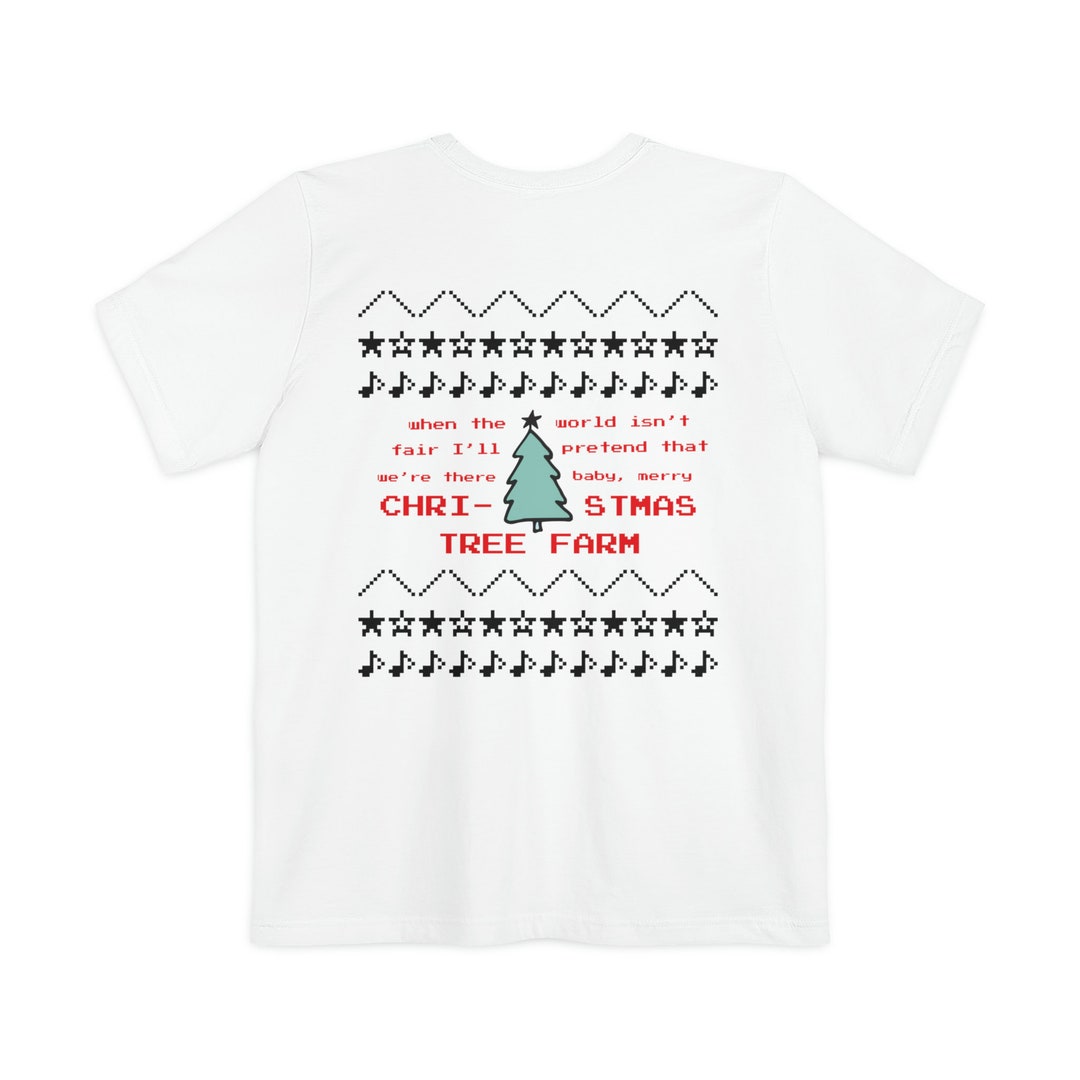 In My Heart is A Christmas Tree Farm Unisex Pocket Tshirt Etsy