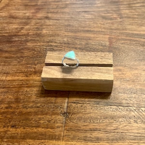 Turquoise Triangle Ring