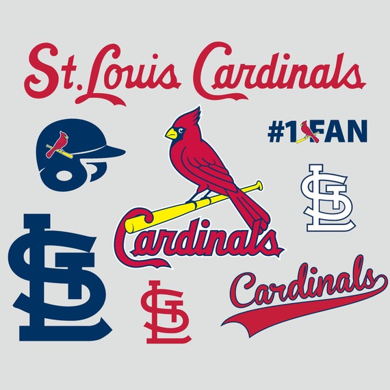 Items similar to St Louis Cardinals Cut Files, SVG Files, Baseball Clipart, Cricut contains dxf ...