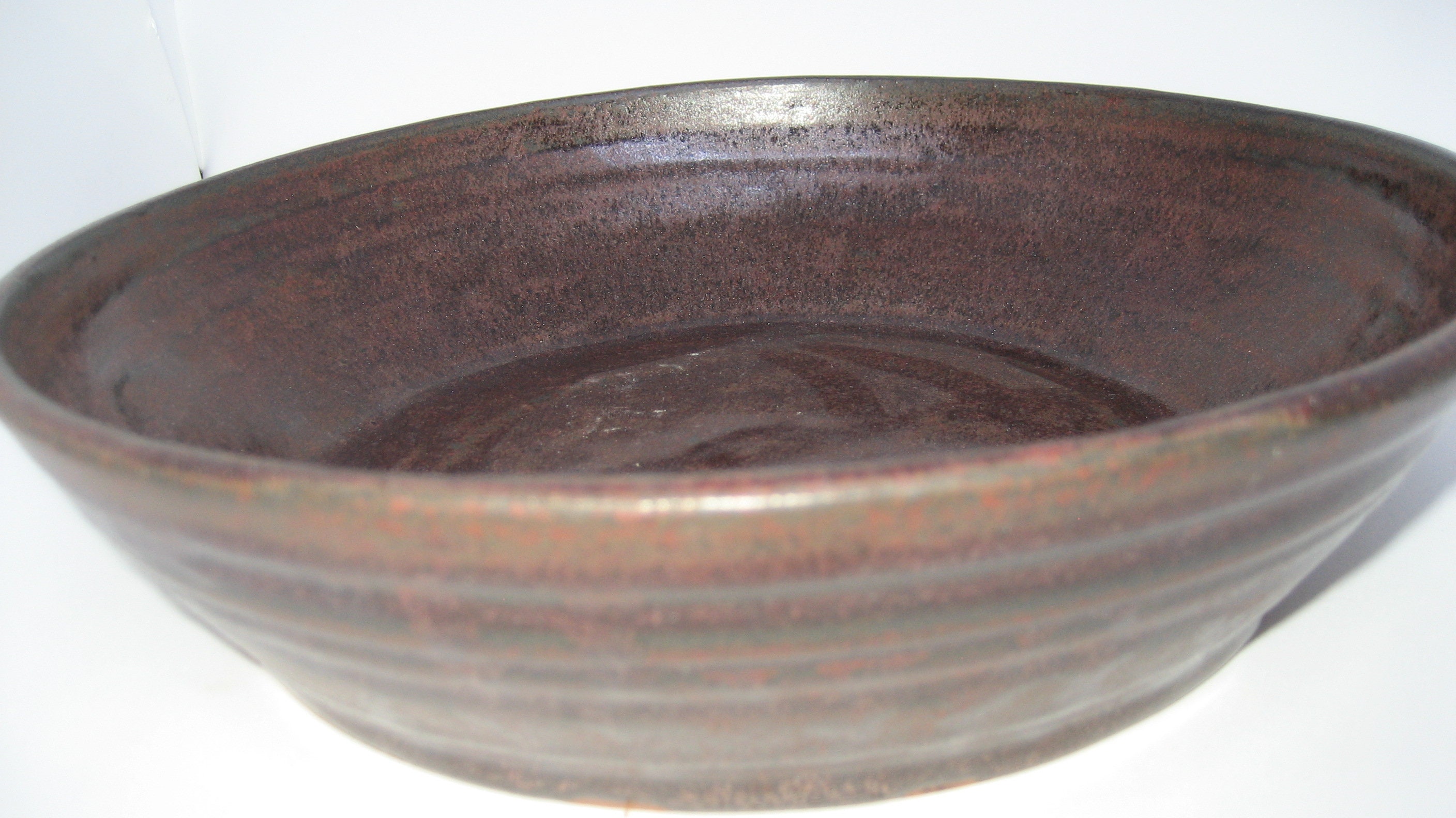 Wheel Thrown Pottery Serving Bowl