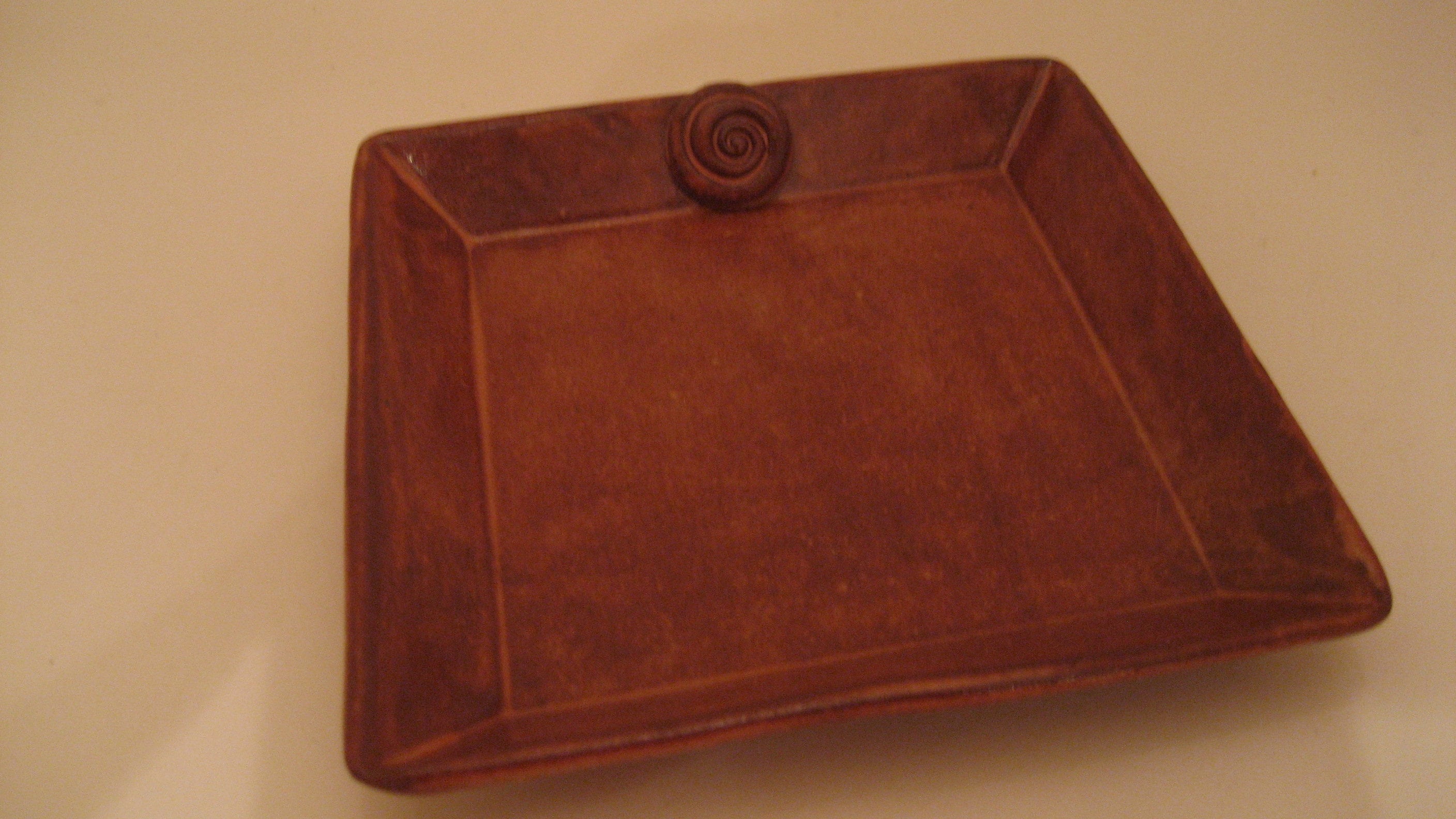 Hand Built Pottery Tray