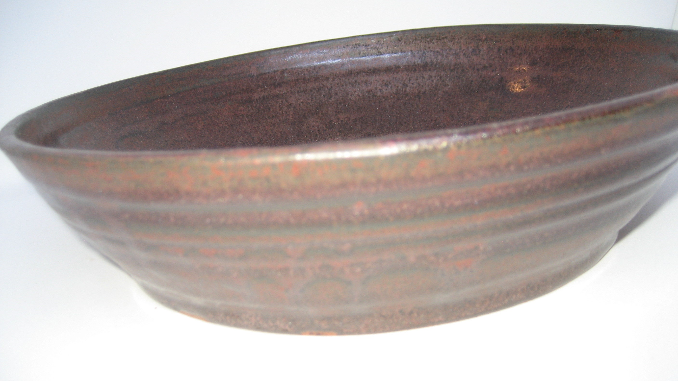 Wheel Thrown Pottery Serving Bowl