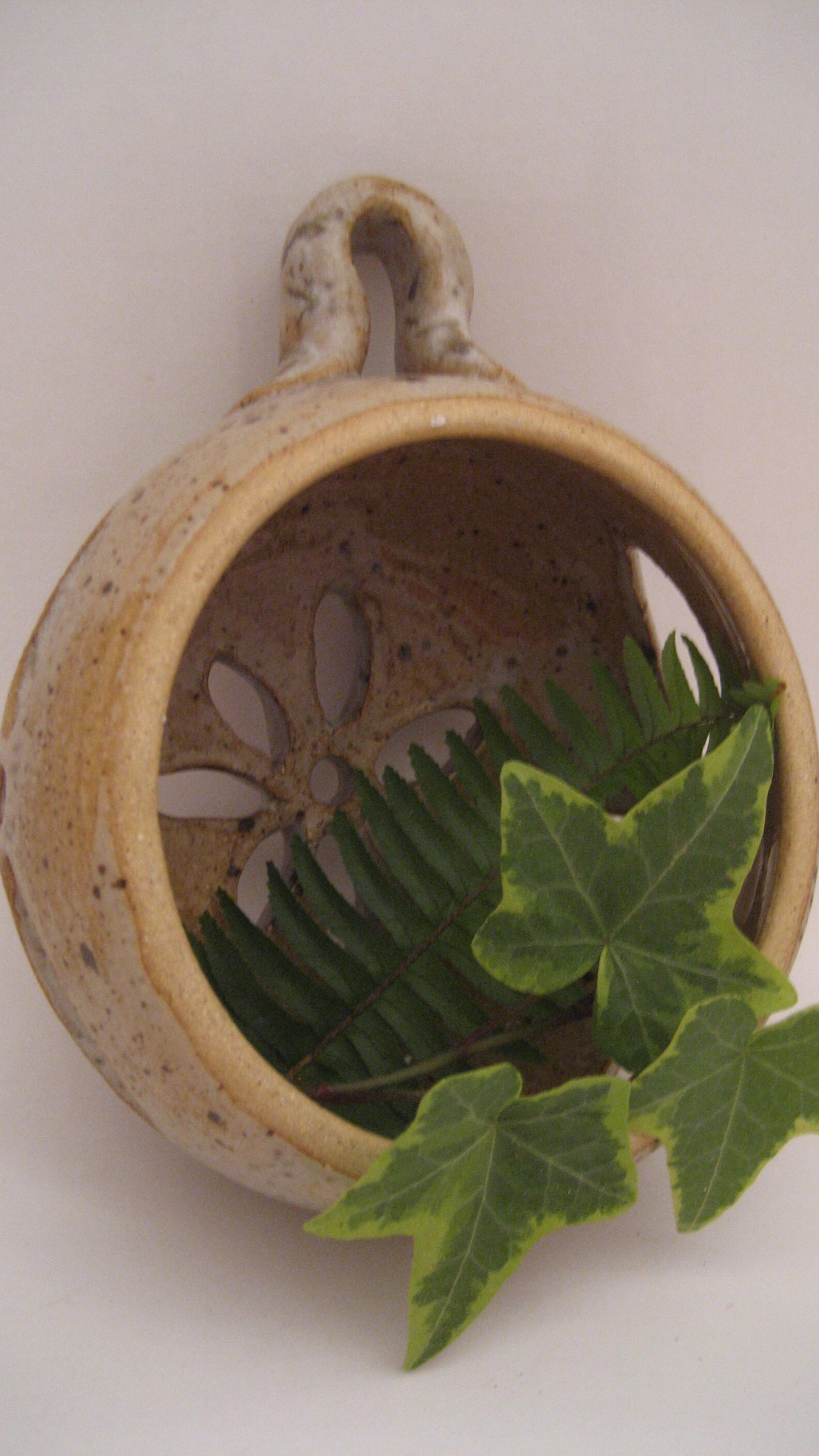 Wheel Thrown Pottery Hanging Planter