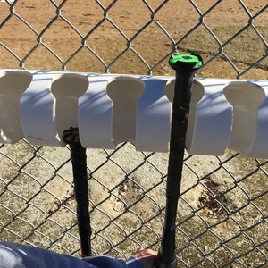 Baseball/Softball bat holder DIY Do It Yourself PATTERN image 2