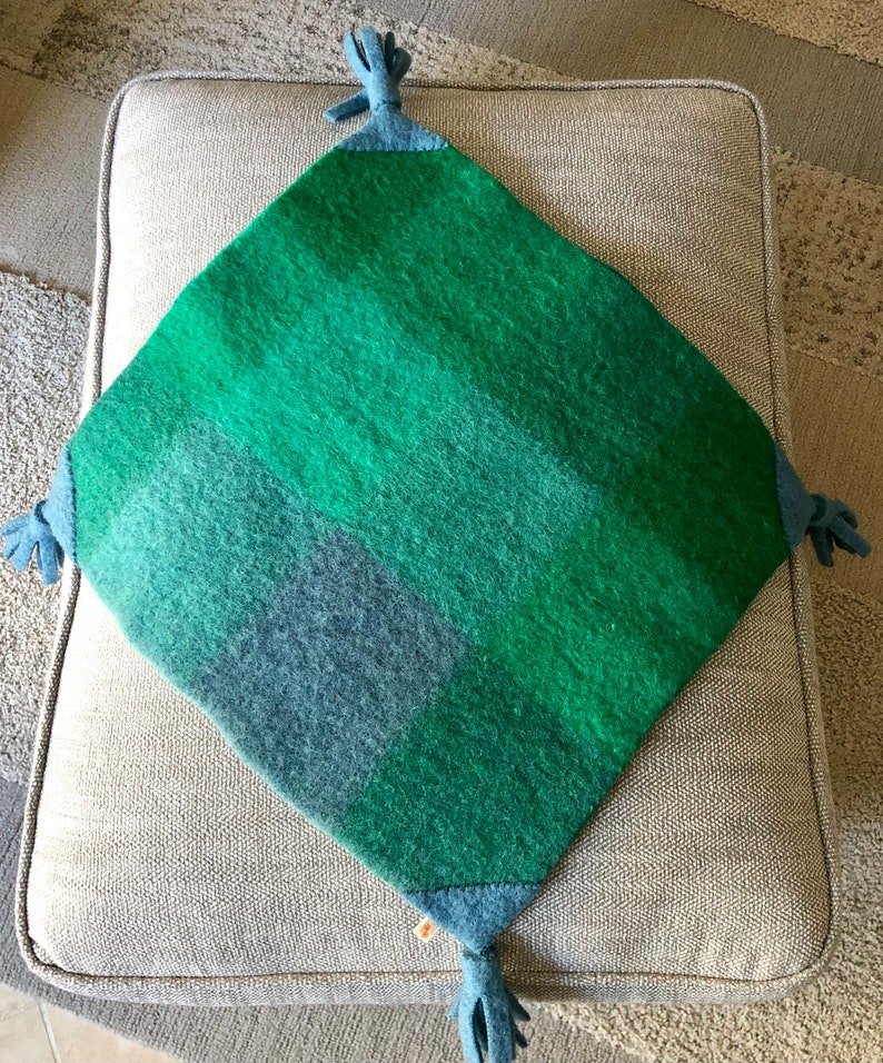 Cat Bed EcoFriendly Felted Wool Cat Mat Handmade from Etsy