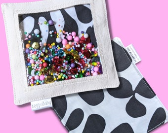 Sensory Toy: Bells, Balls & Sequins - Reggio Emilia Inspired