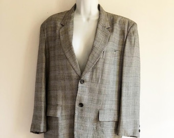 Takeo Kikuchi Stimulus suit of oversize jacket with pencil button through skirt