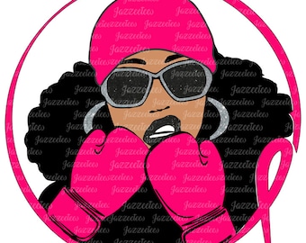 18 PNg e 3 SVG FILEs BUNDlE LEI NON È AFRAiD Di ANYTHINg ~StyLE HeR YoUR WAy BReAST CANCeR AWARENeSS