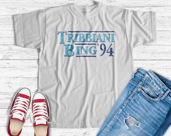 Tribbiani Bing 1994 Election Style Distressed 90's New York Tee