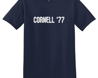 Cornell 1977 Grateful Dead Distressed TEE