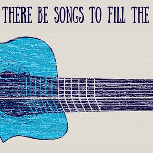 Let there Be Songs To Fill The Air Grateful Dead Ripple Distressed TEE