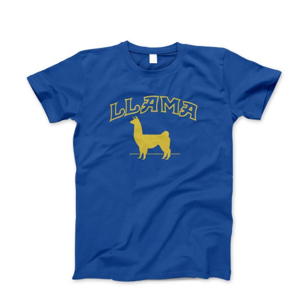 Phish Llama camiseta You Enjoy Myself Trey Anastasio camiseta de concierto azul real