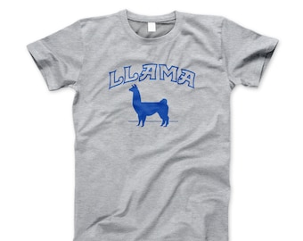 Phish Llama T-Shirt You Enjoy Myself Trey Anastasio Heather Gray Concert Tee