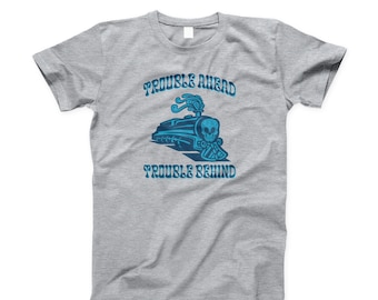 Trouble Ahead Grateful Dead Casey Jones Locomotive TEE