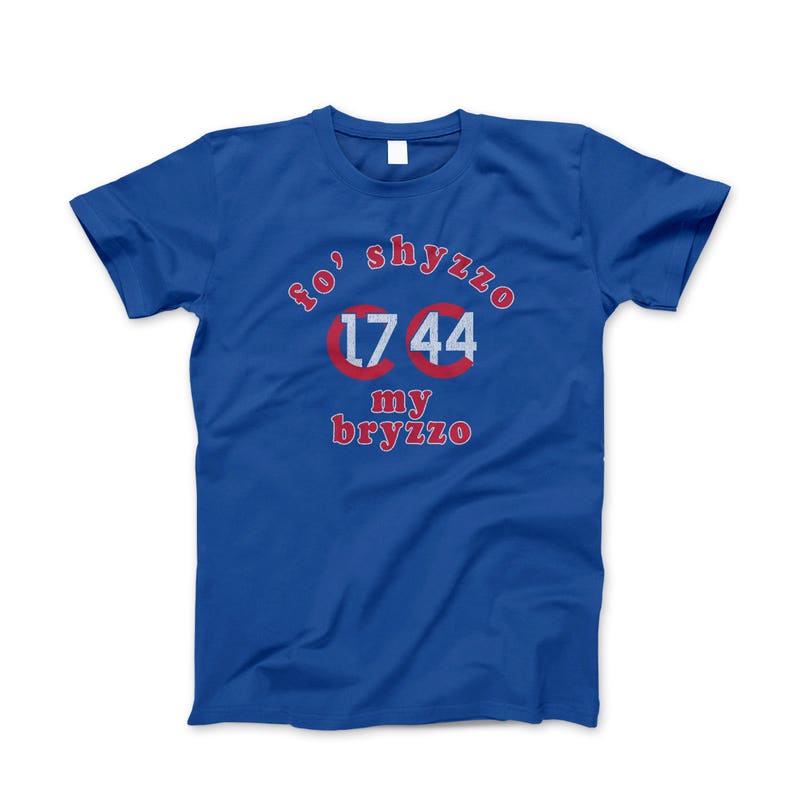 anthony rizzo cubs t shirt