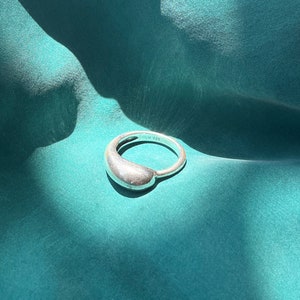 Vintage 925 Silver Modernist Robert Lee Morris Studio Ring Size 8.25