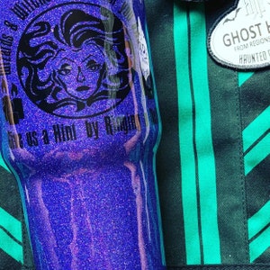 Haunted Tumbler | Custom Tumbler | Glitter Tumbler | Halloween Tumbler | Disney Haunted Mansion | Disney Tumbler | Haunted Mansion