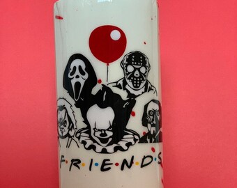 Friends Tumbler | Halloween Tumbler | Friends Haunted Tumbler | Scary Movie Tumbler Custom Tumbler