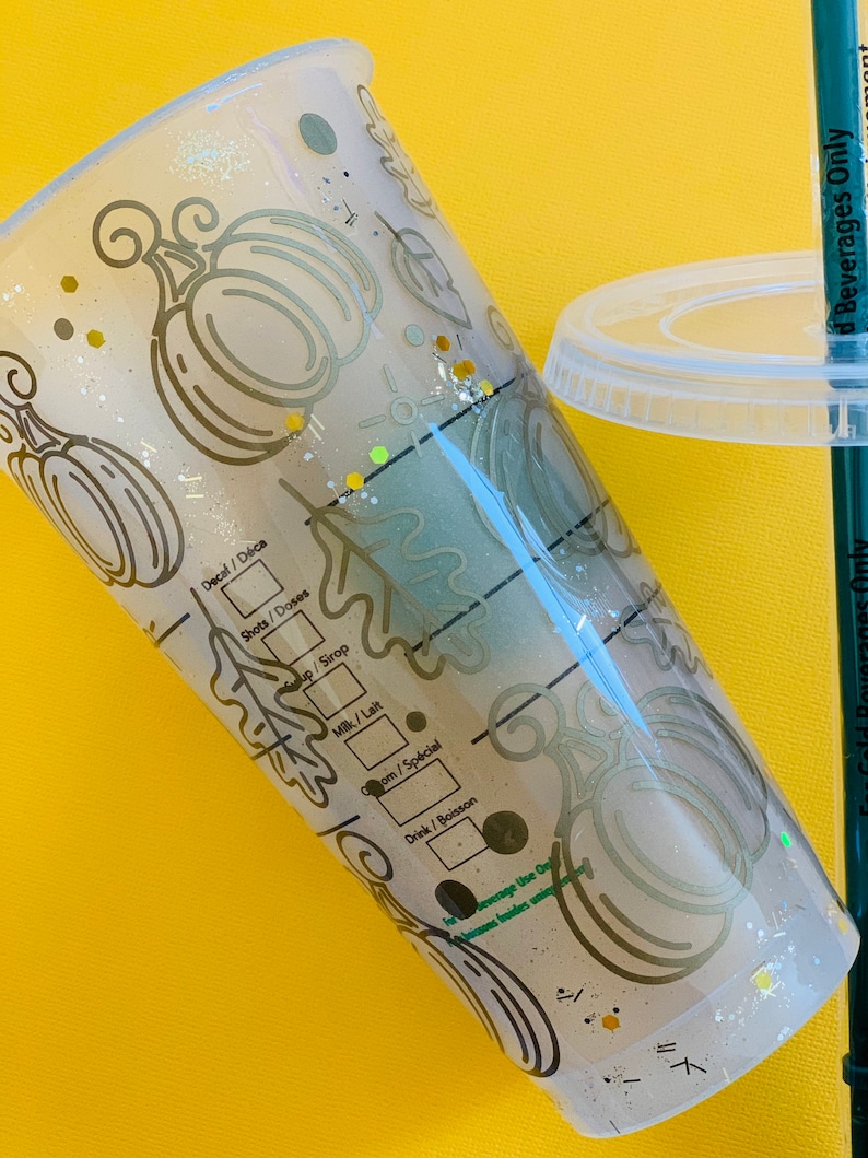 Christmas Gift Starbucks Cold Cup Fall Tumbler Pumpkin Spice Gift Gifts Tumblers Starbucks Tumbler Fall Glitter Tumblers