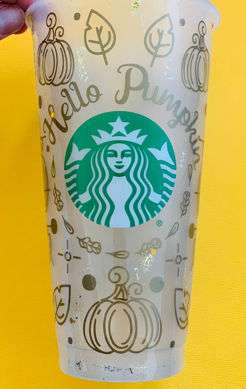Christmas Gift Starbucks Cold Cup Fall Tumbler Pumpkin Spice Gift Gifts Tumblers Starbucks Tumbler Fall Glitter Tumblers