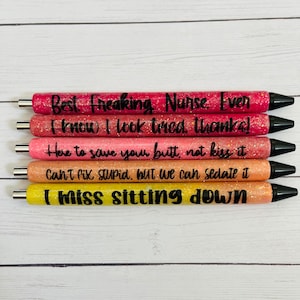  Yinder 60 Pcs Inspirational Pens Motivational Pens