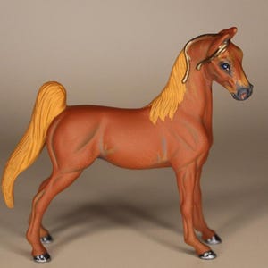 Custom Breyer Saddlebred Stablemate